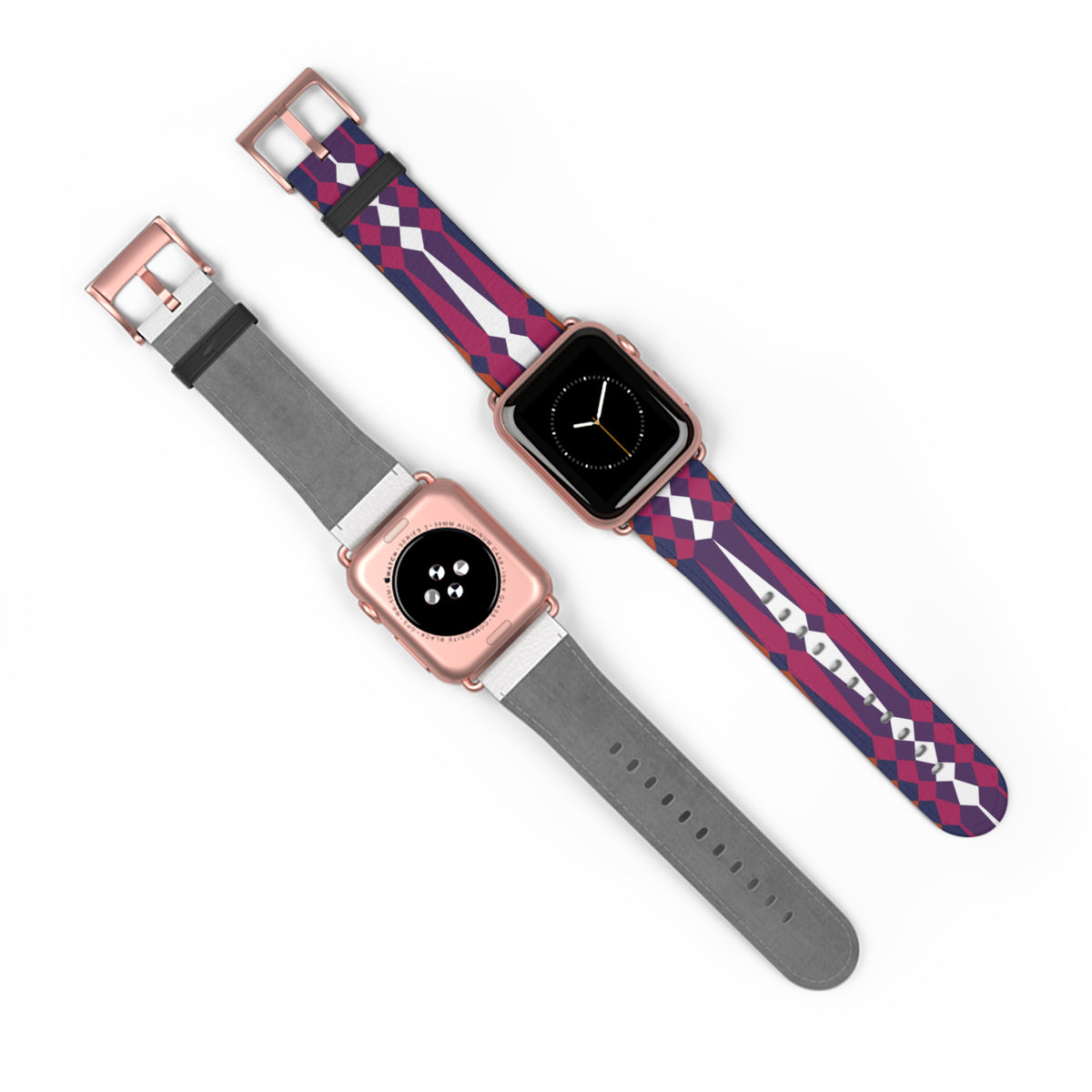 Ribbonwork Leather Apple Watch Band