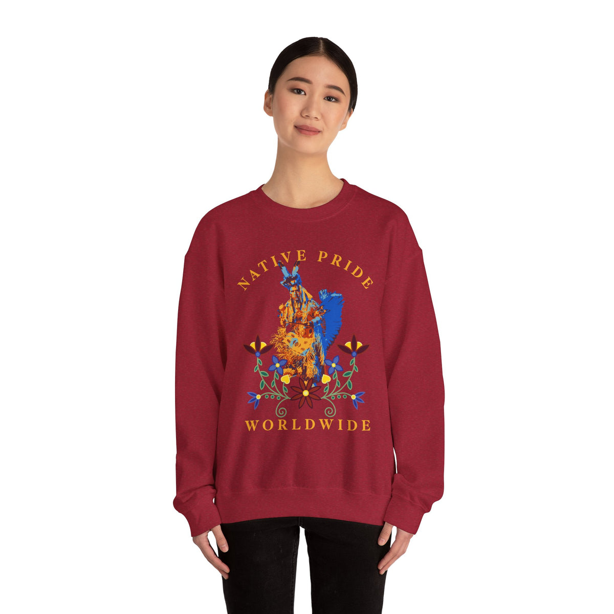 Native Pride Worldwide  Crewneck Sweatshirt