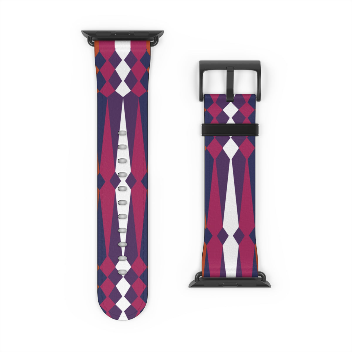 Ribbonwork Leather Apple Watch Band