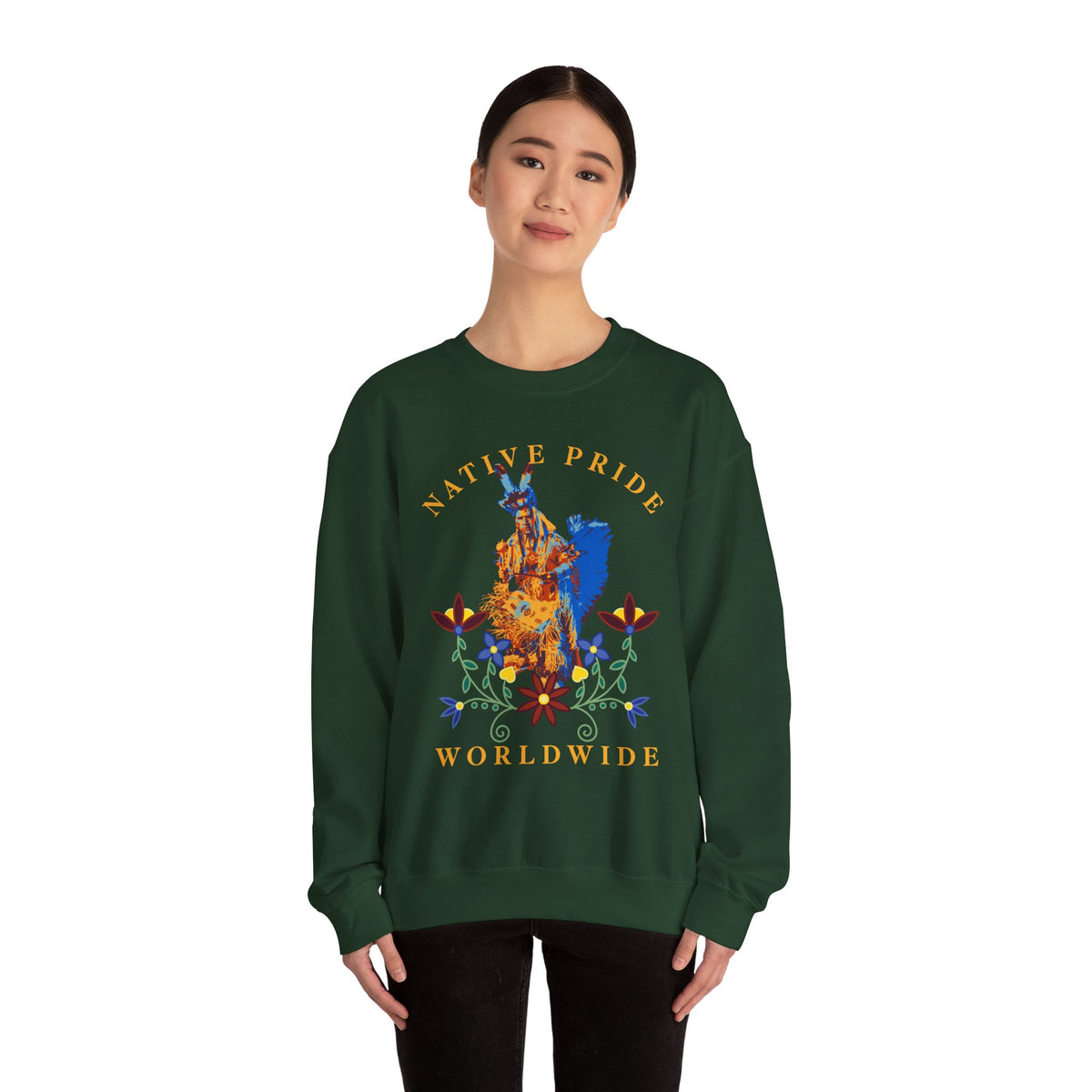 Native Pride Worldwide  Crewneck Sweatshirt