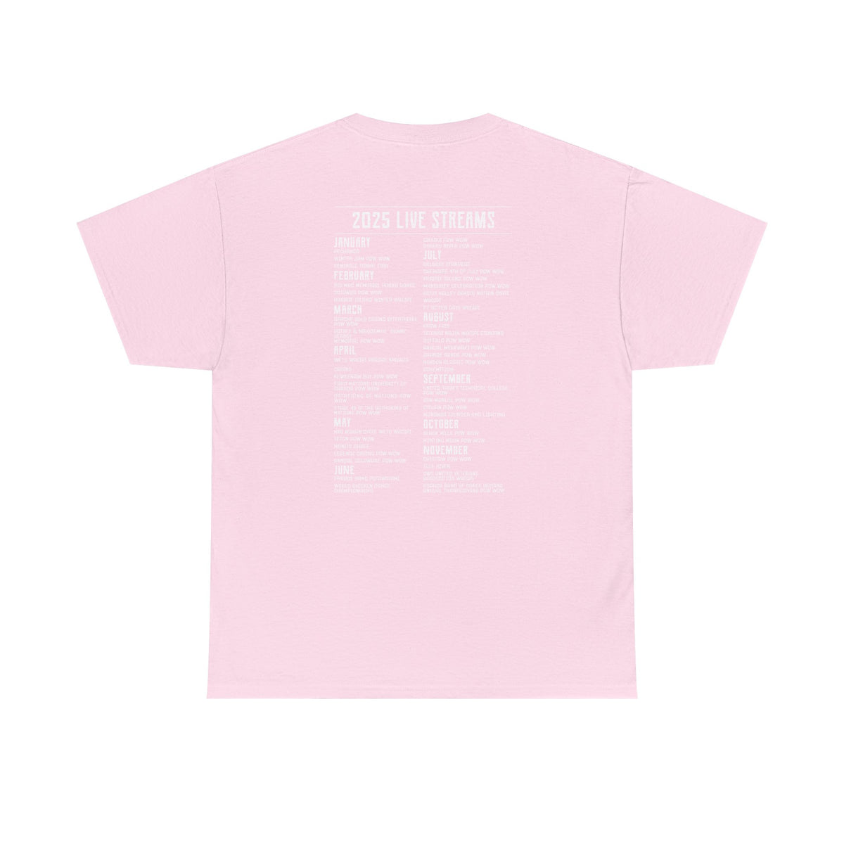 2025 Pow Wow Live Stream T-Shirt