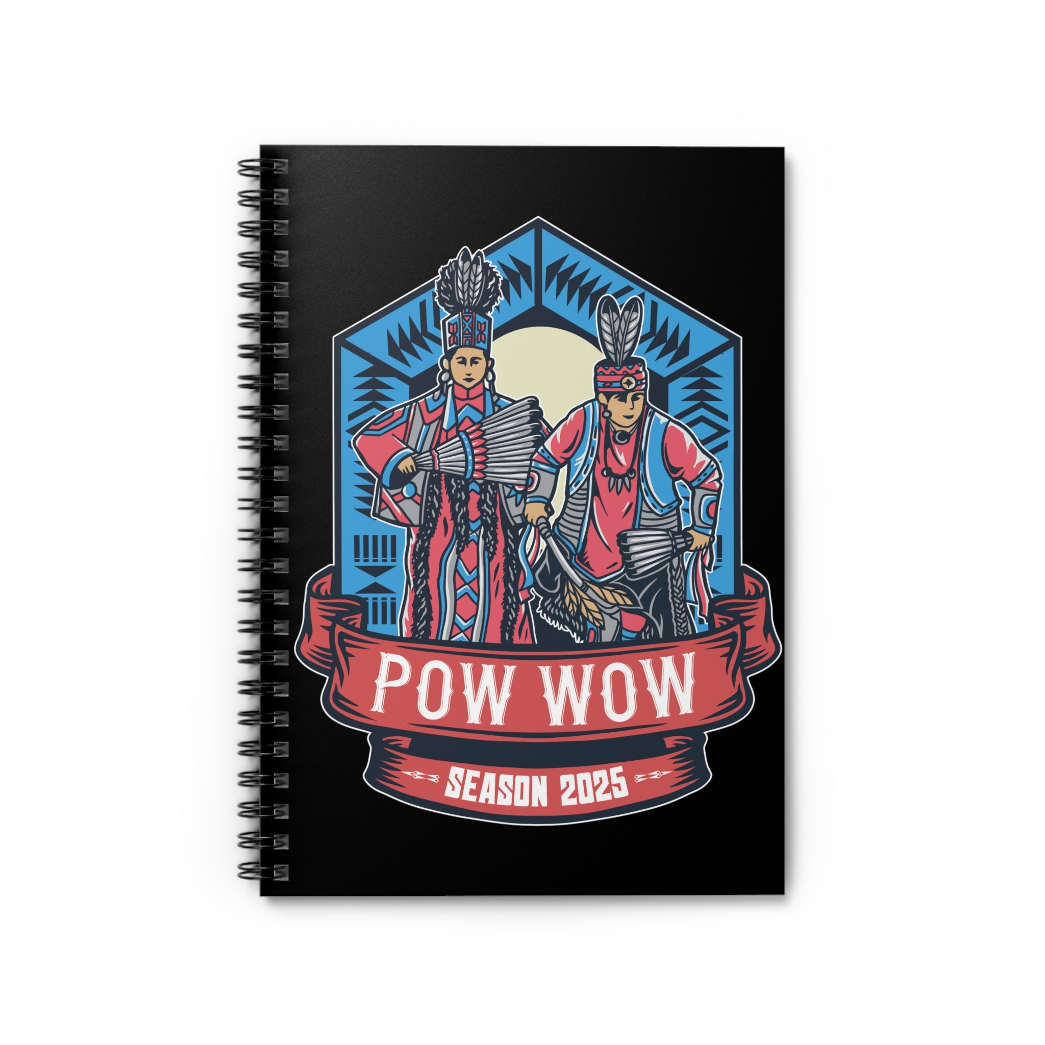 2025 Pow Wow Season Spiral Notebook Ruled Line Pow Wow Nation Shop