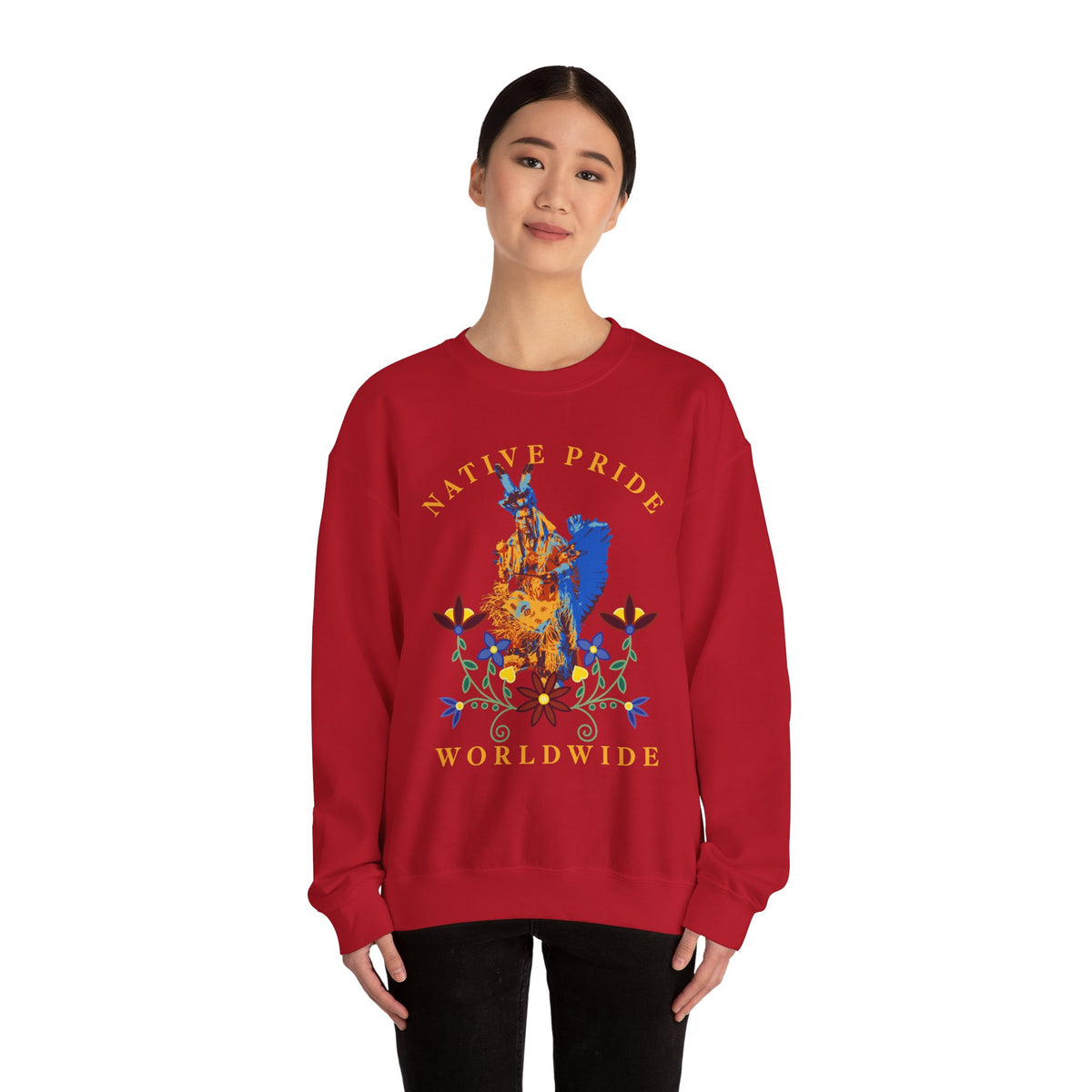 Native Pride Worldwide  Crewneck Sweatshirt