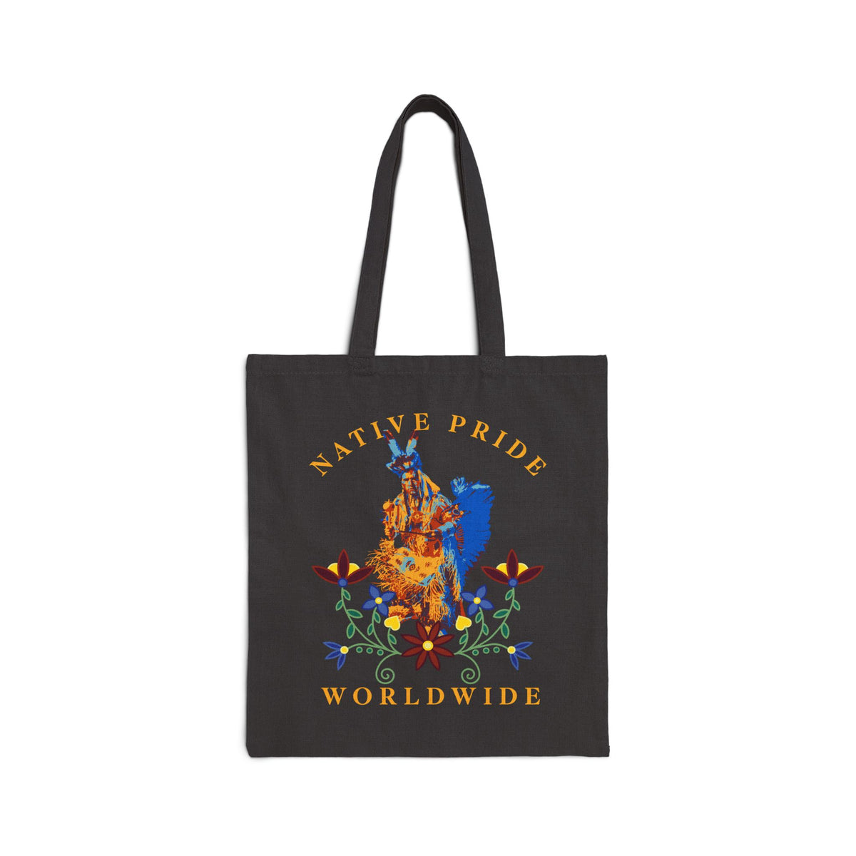 Native Pride Worldwide Cotton Canvas Tote Bag