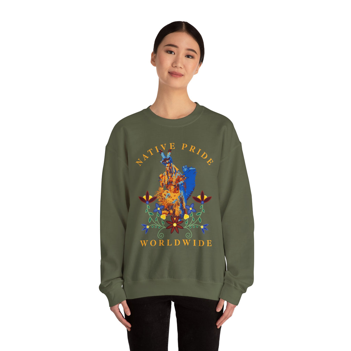 Native Pride Worldwide  Crewneck Sweatshirt
