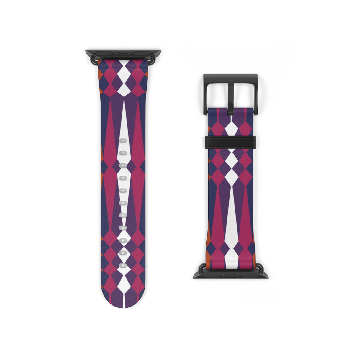 Ribbonwork Leather Apple Watch Band