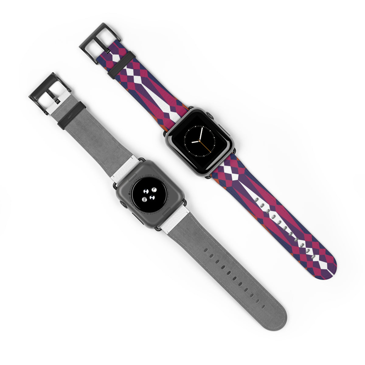 Ribbonwork Leather Apple Watch Band