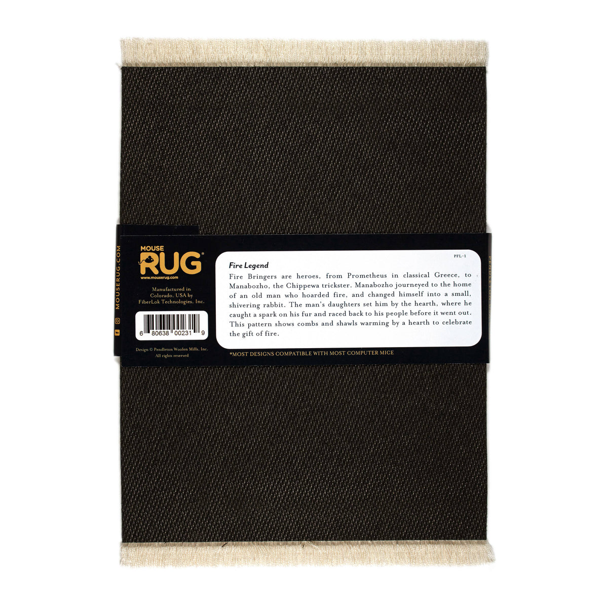 Pendleton Fire Legend Mouse Rug - Mouse Pad