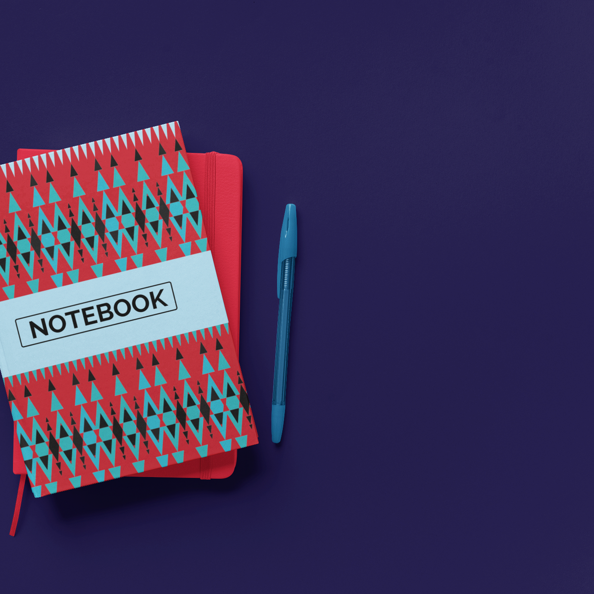 Pow Wow Notebook - Red