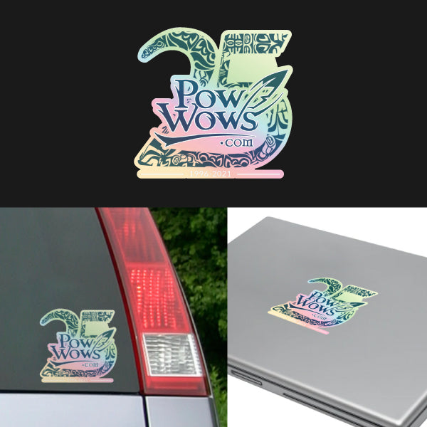 25th Anniversary Holographic Sticker