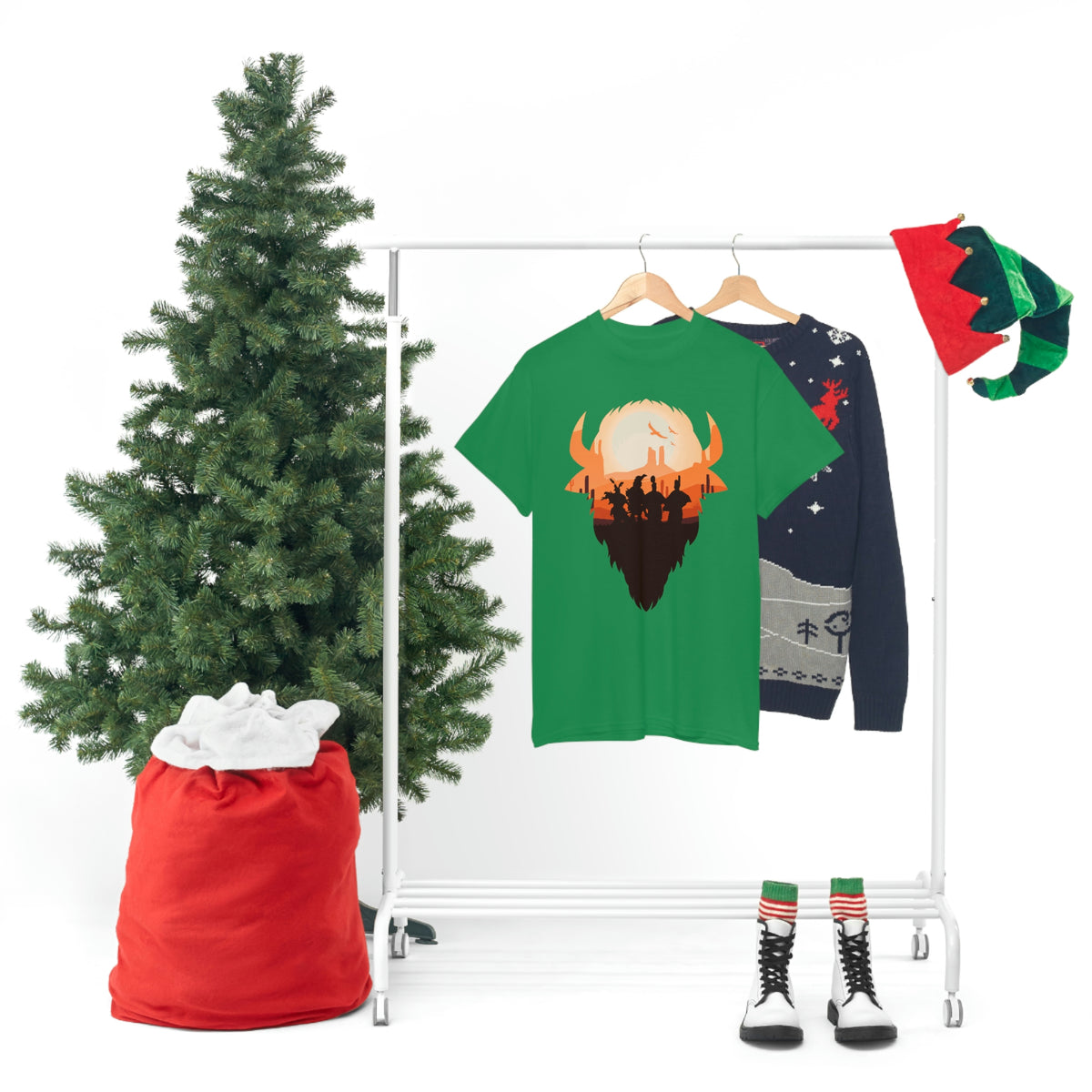 Pow Wow Buffalo Silhouette T-Shirt