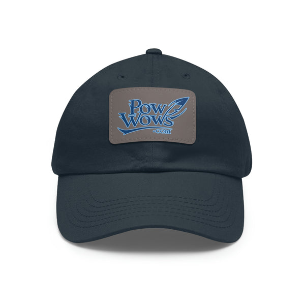 PowWows.com Leather Patch Hat