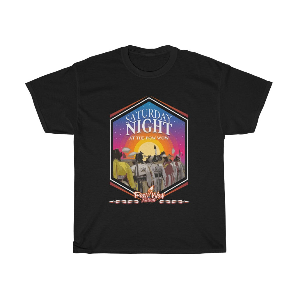 Saturday Night at the Pow Wow - Buckskin Dancers T-Shirt