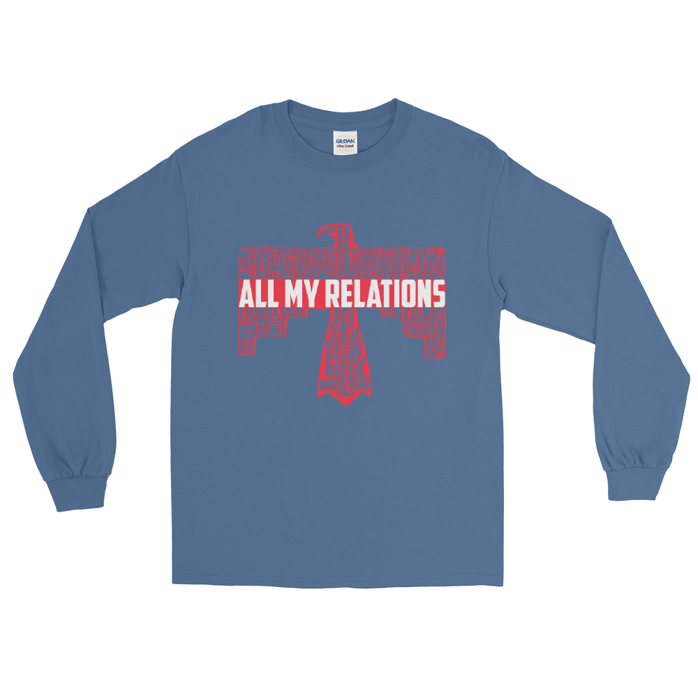 All My Relations - Thunderbird Tribal Long Sleeve Shirt