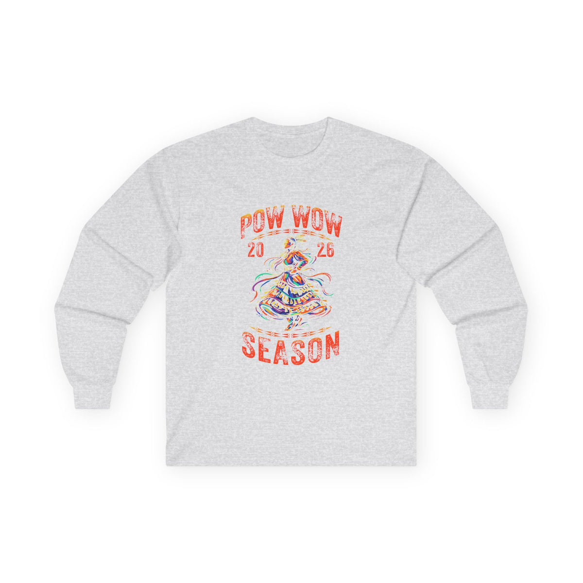 2026 Pow Wow Season Jingle Dress Long Sleeve T-Shirt