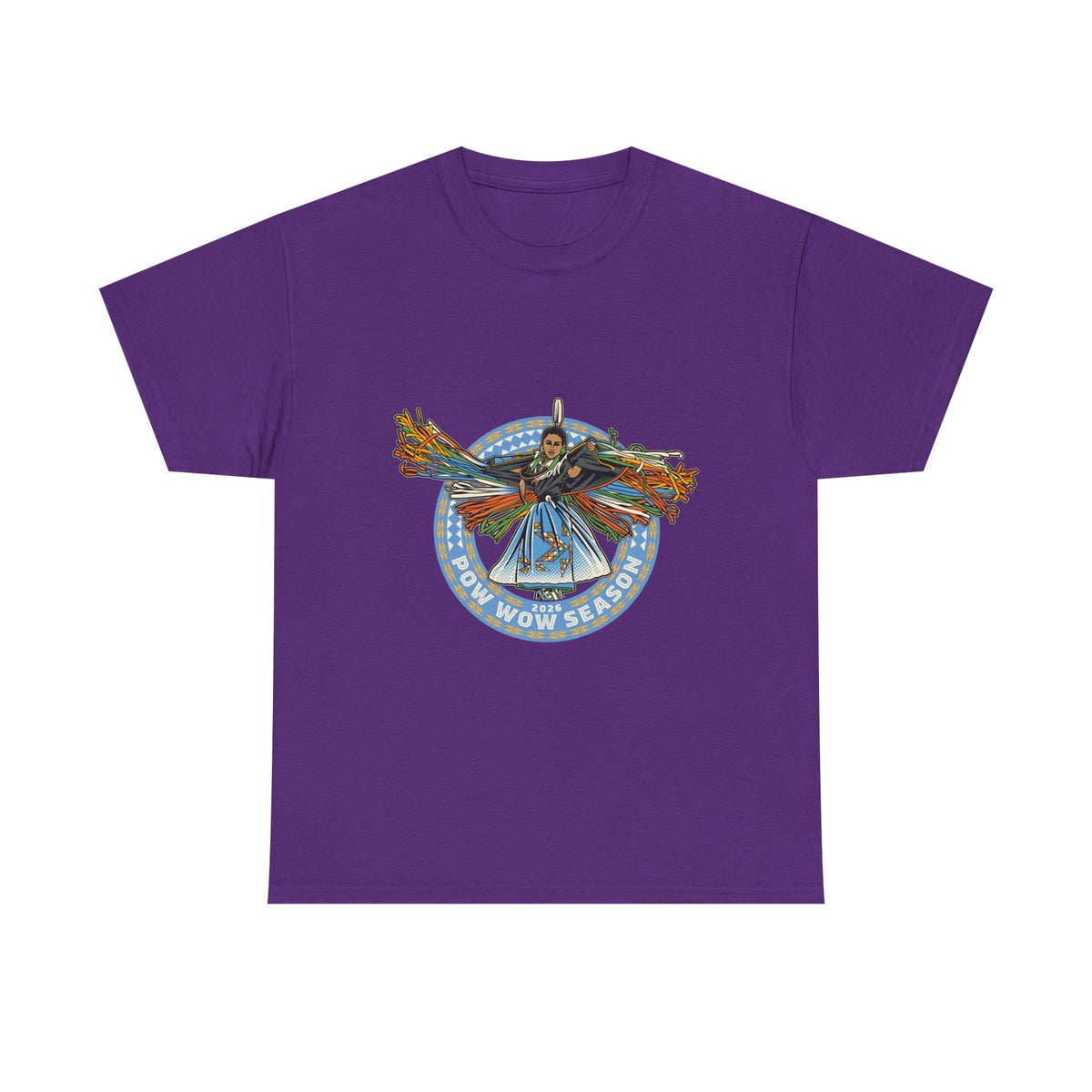 2026 Pow Wow Season Fancy Shawl T-Shirt