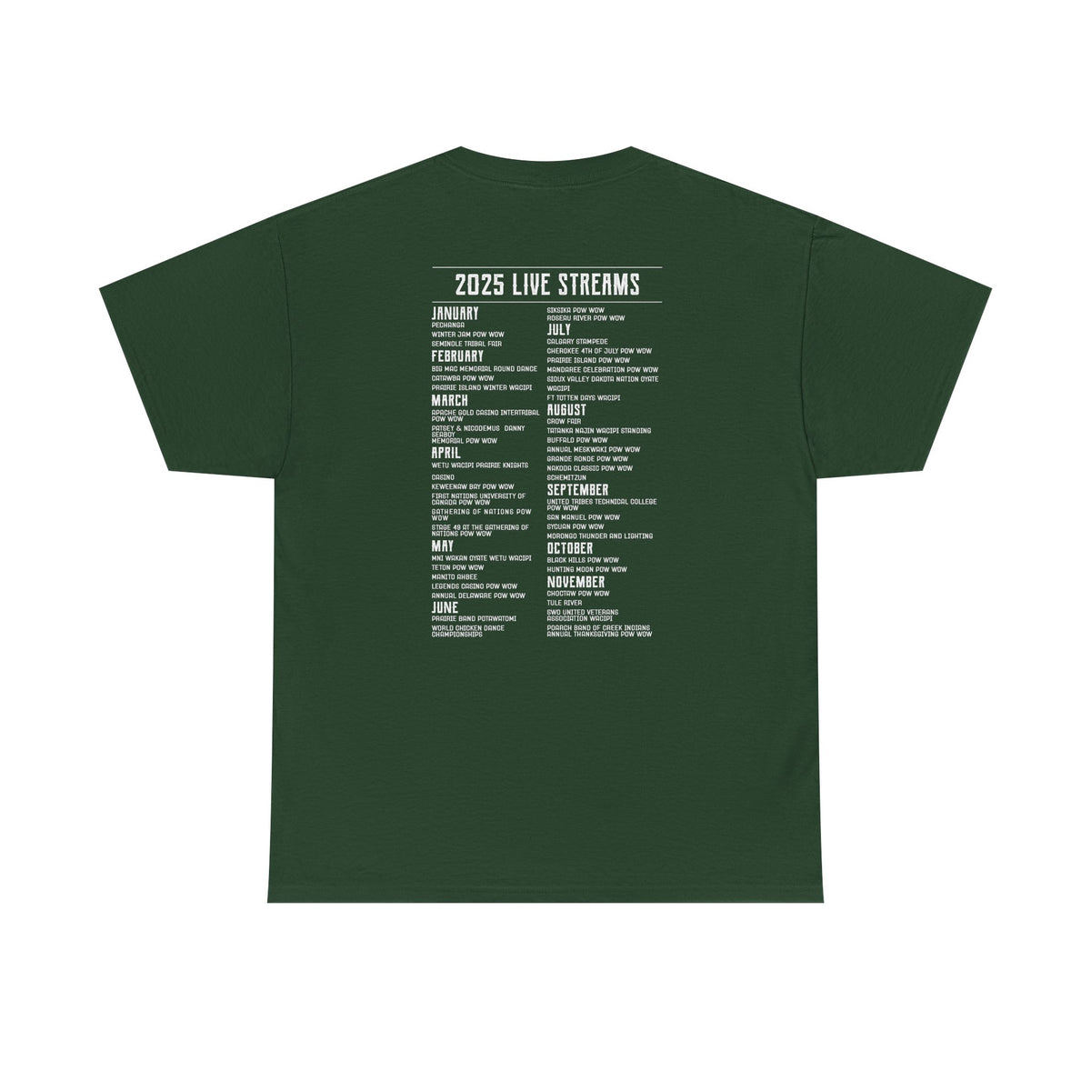 2025 Pow Wow Live Stream T-Shirt