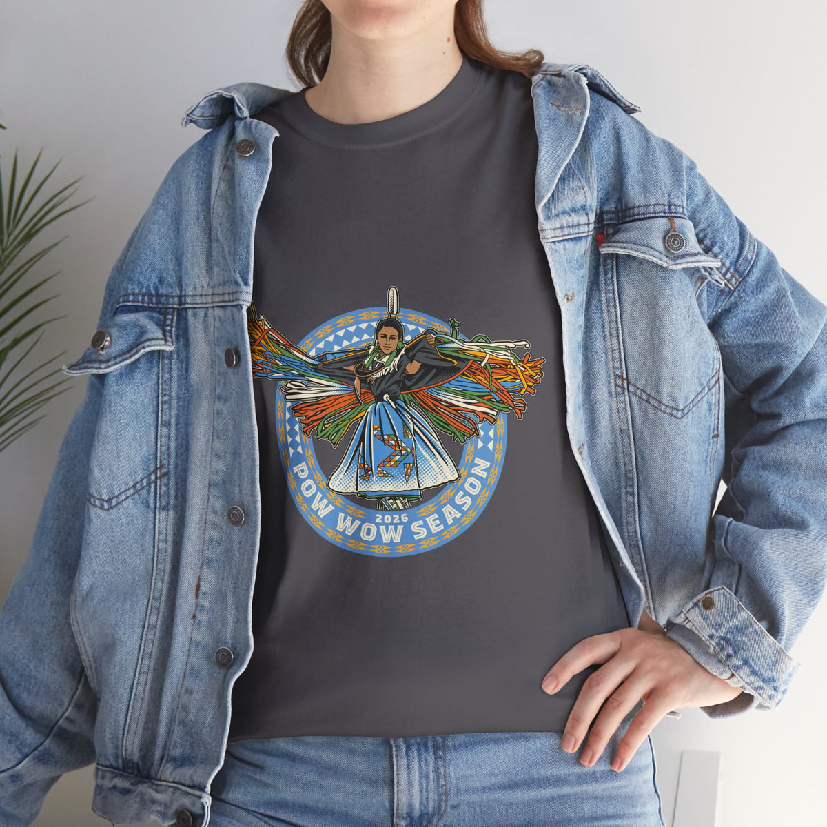 2026 Pow Wow Season Fancy Shawl T-Shirt