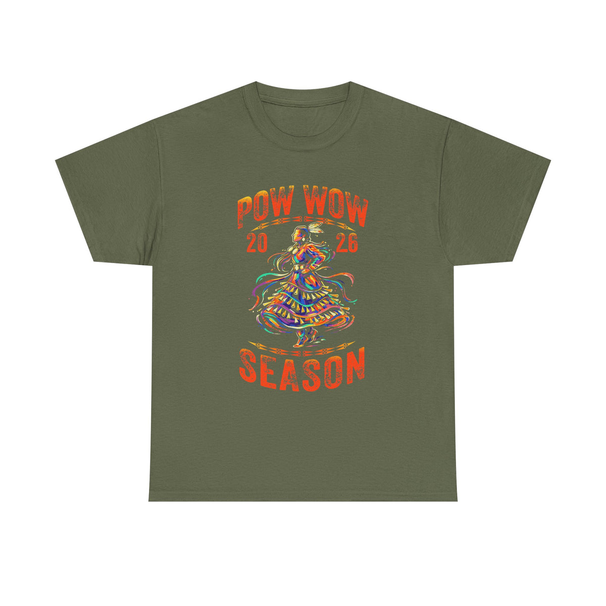 2026 Pow Wow Season Jingle Dress T-Shirt