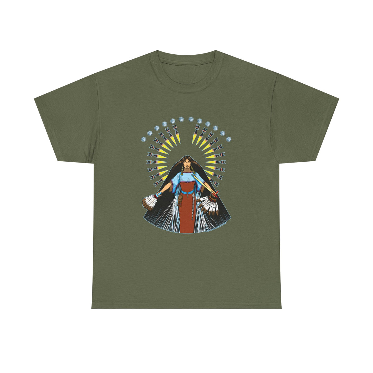 White Buffalo Calf Women T-Shirt