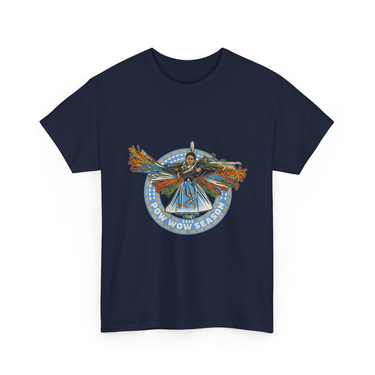 2026 Pow Wow Season Fancy Shawl T-Shirt