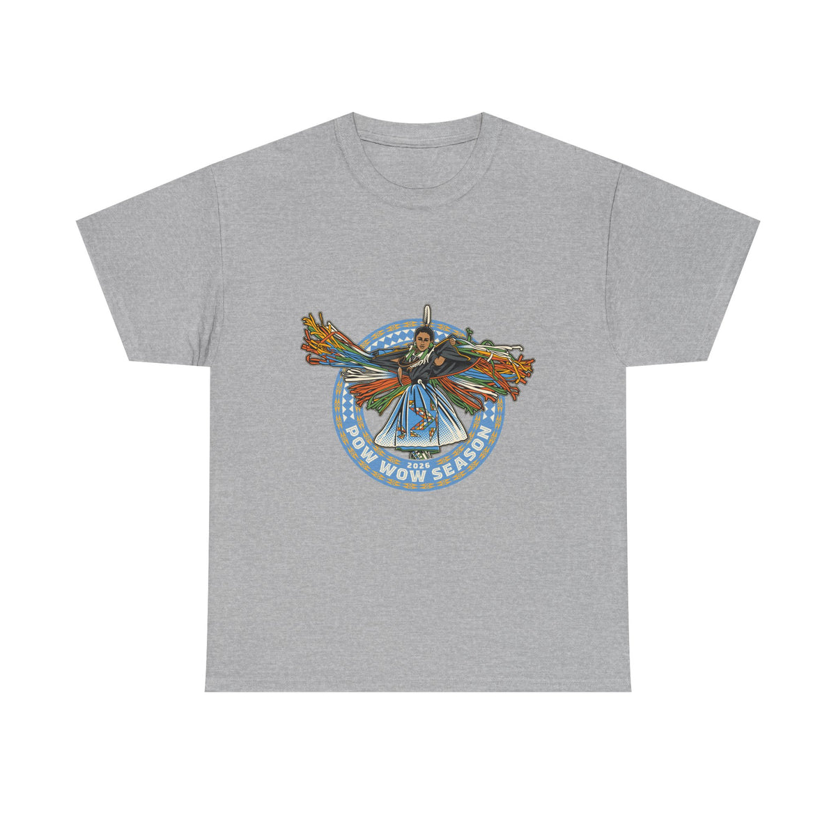 2026 Pow Wow Season Fancy Shawl T-Shirt