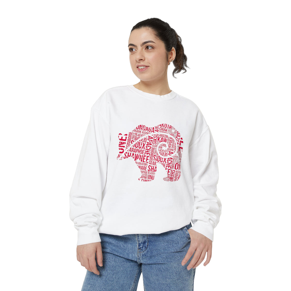 Bear Spirit Tribal Sweatshirt - Comfort Colors
