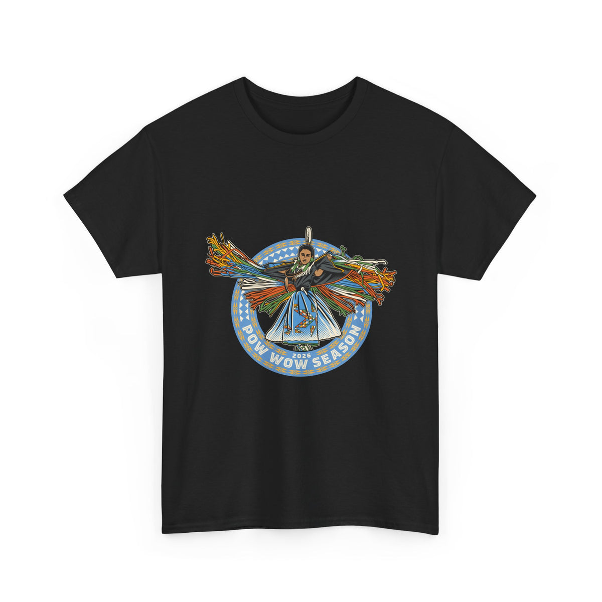 2026 Pow Wow Season Fancy Shawl T-Shirt