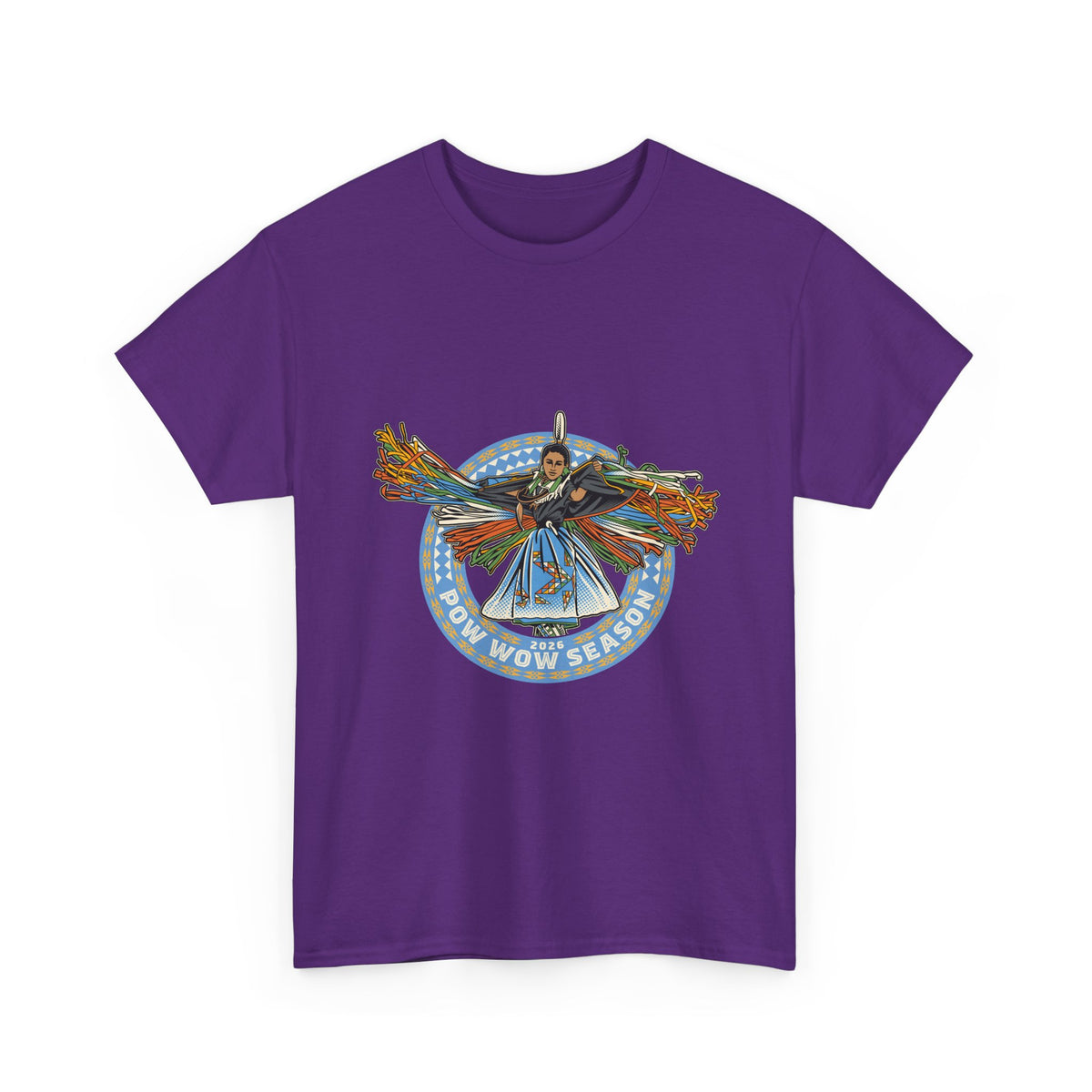 2026 Pow Wow Season Fancy Shawl T-Shirt