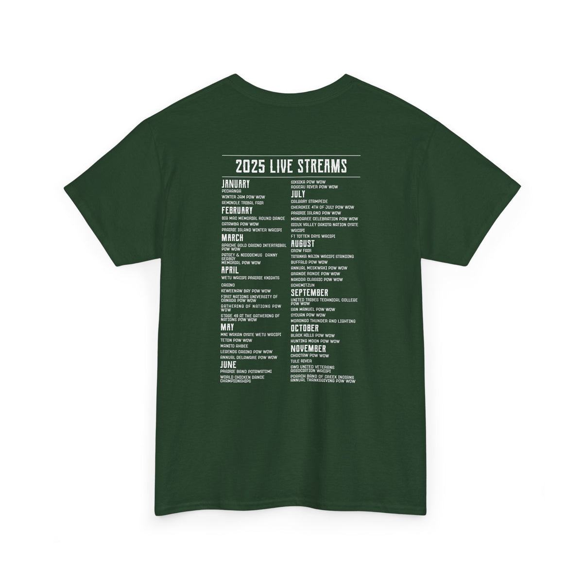 2025 Pow Wow Live Stream T-Shirt
