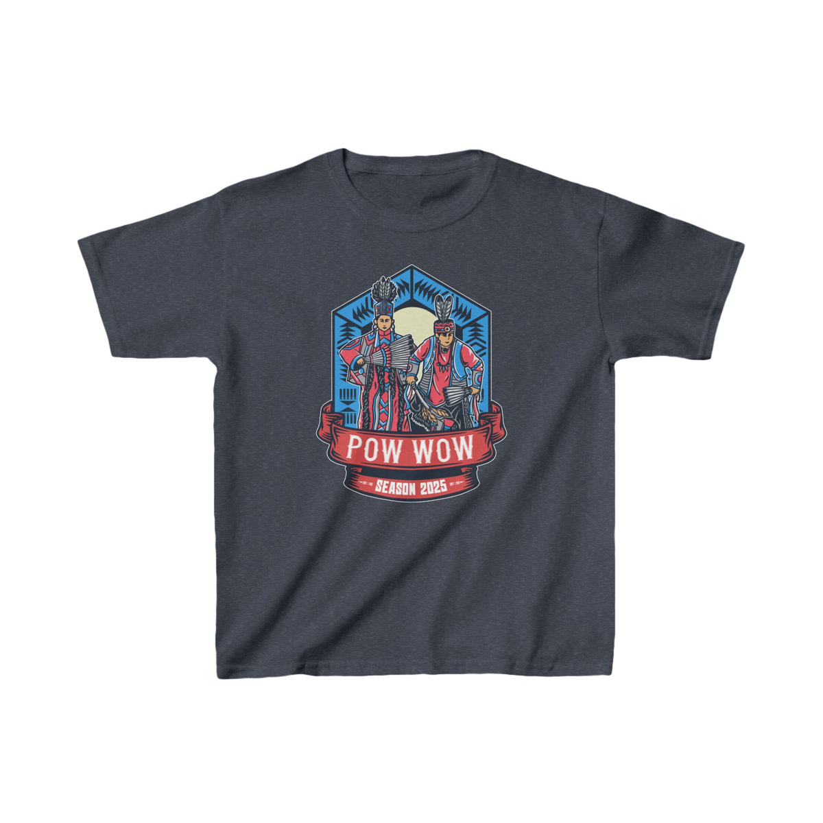 2025 Pow Wow Season - Kids Heavy Cotton™ Tee