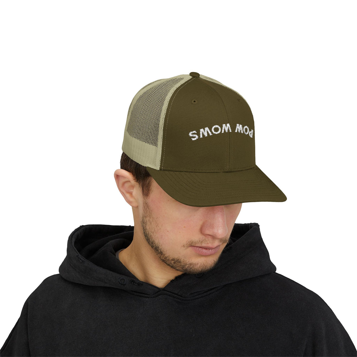 Pow Wows Upside Down Trucker Hat