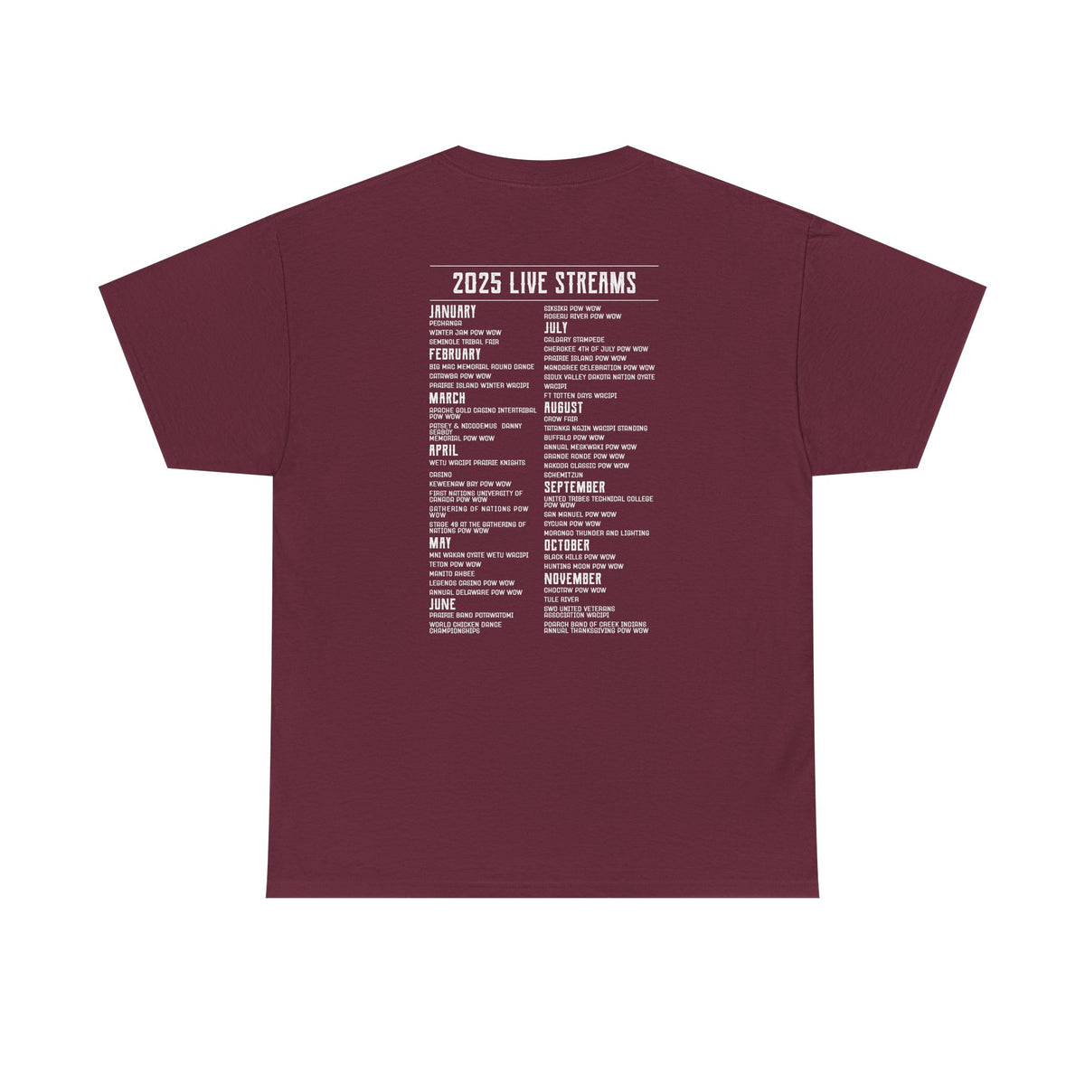 2025 Pow Wow Live Stream T-Shirt