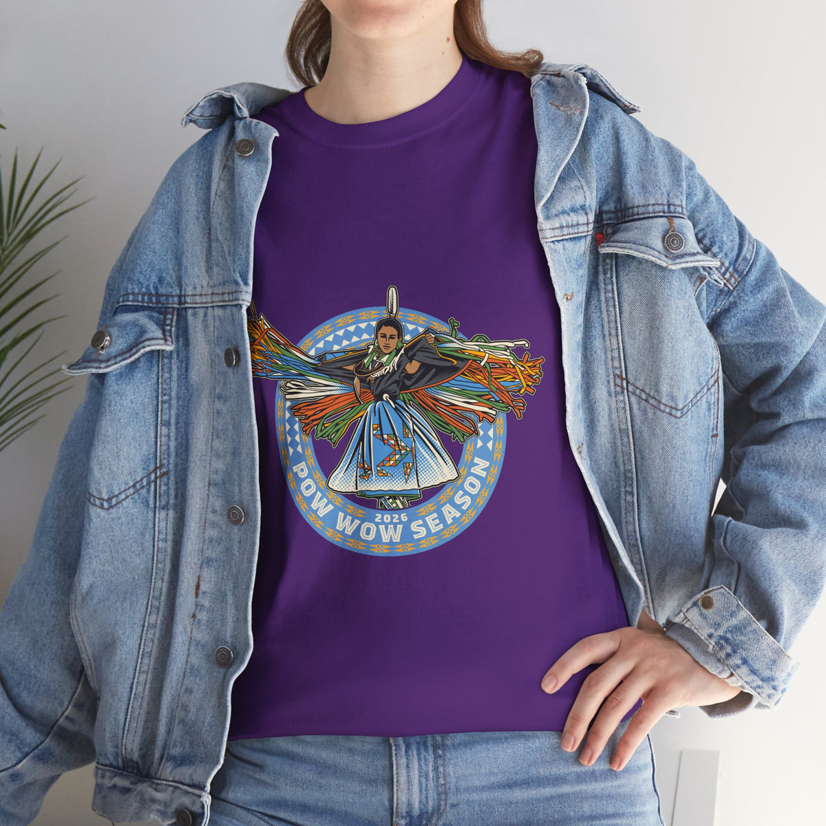 2026 Pow Wow Season Fancy Shawl T-Shirt