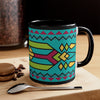 Native American Style Ribbonwork Mug