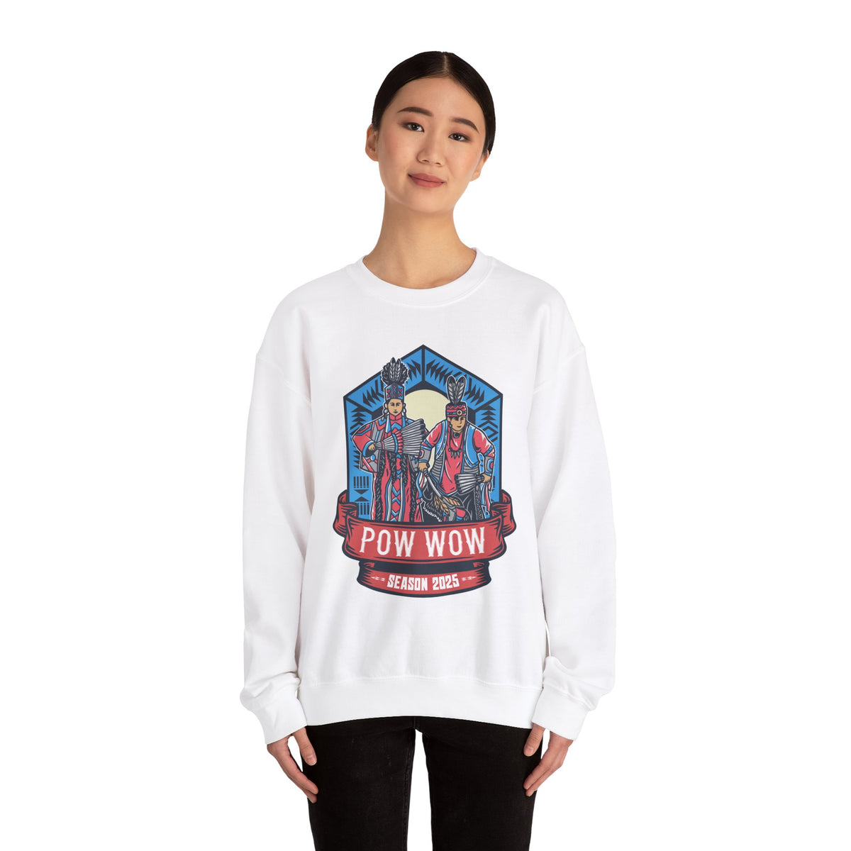 2025 Pow Wow Season Crewneck Sweatshirt