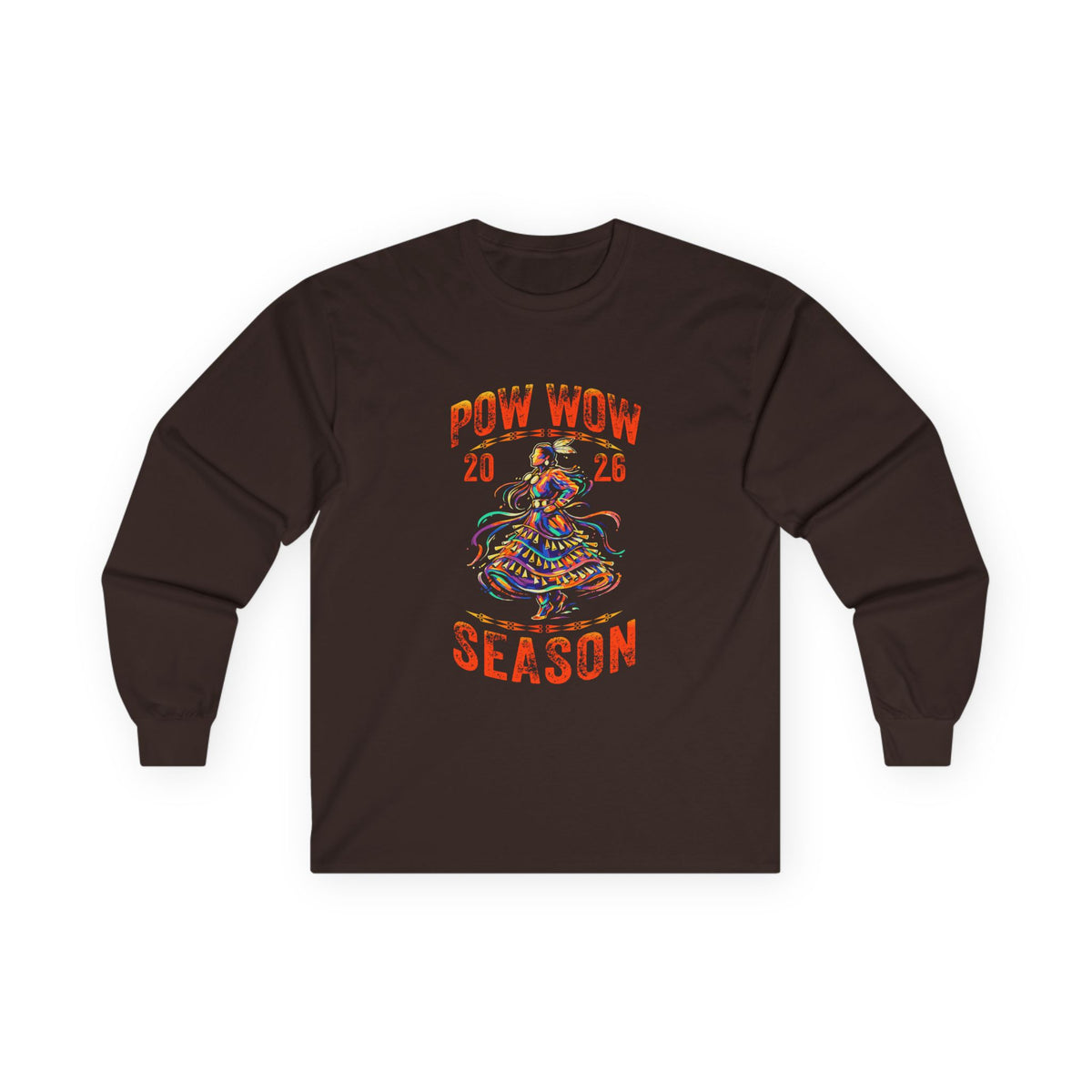 2026 Pow Wow Season Jingle Dress Long Sleeve T-Shirt