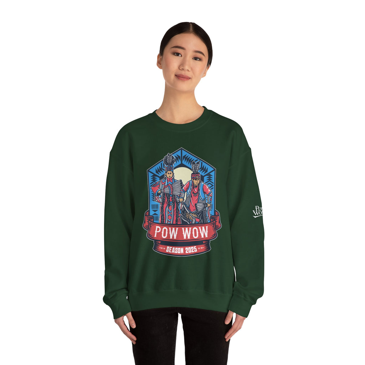 2025 Pow Wow Season Crewneck Sweatshirt