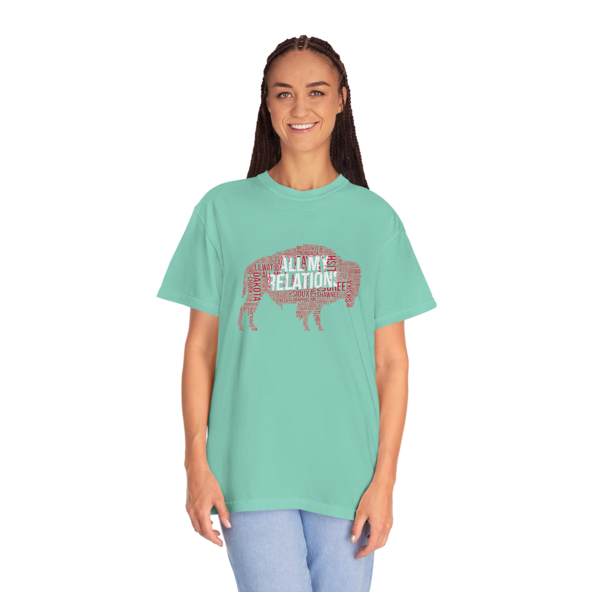 Buffalo All My Relations T-Shirt - Comfort Colors