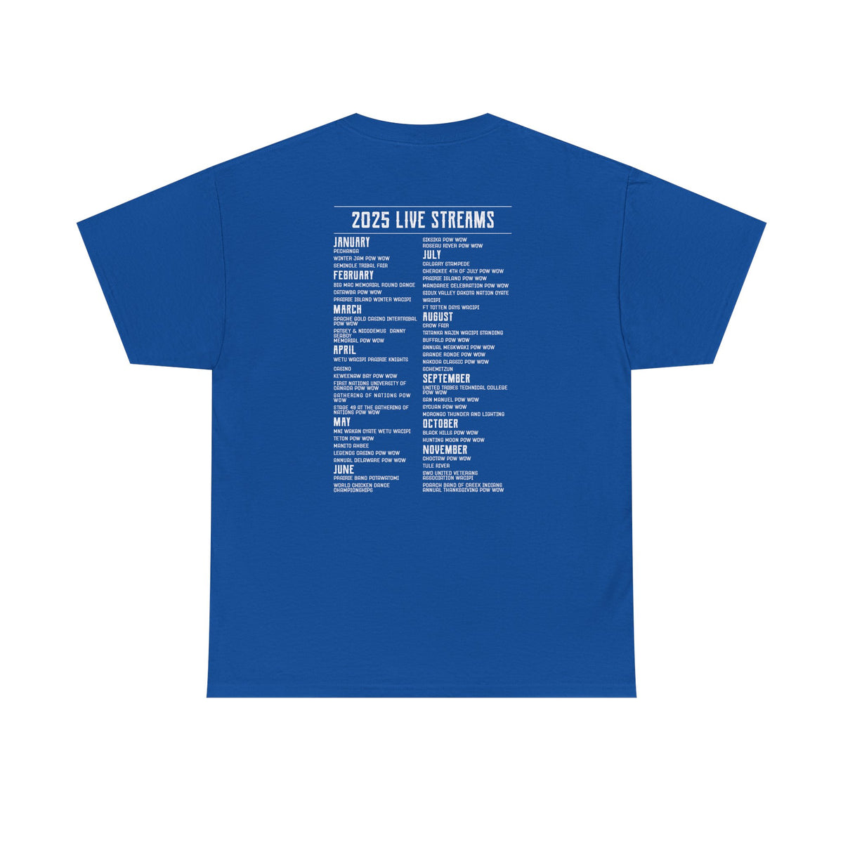 2025 Pow Wow Live Stream T-Shirt