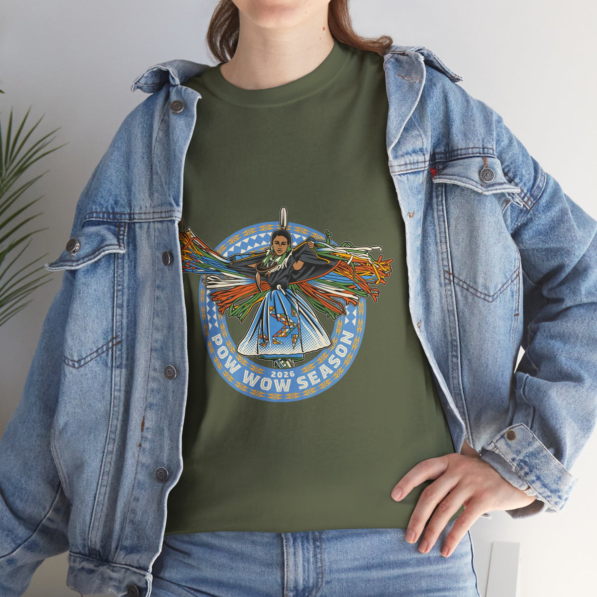 2026 Pow Wow Season Fancy Shawl T-Shirt