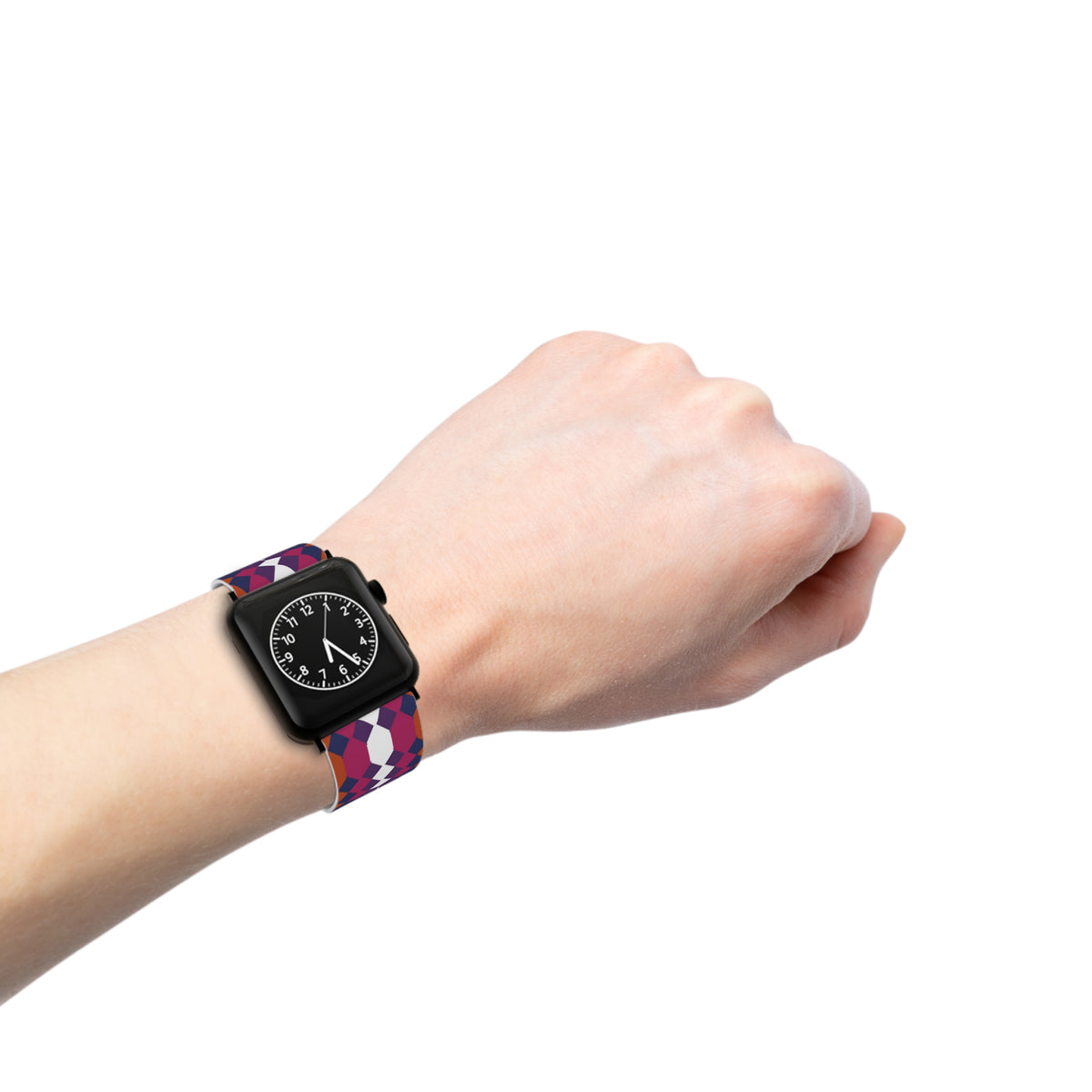 Ribbonwork Apple Watch Band - Rubber