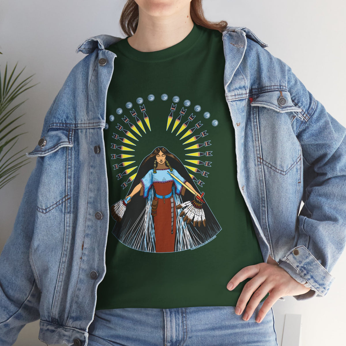 White Buffalo Calf Women T-Shirt