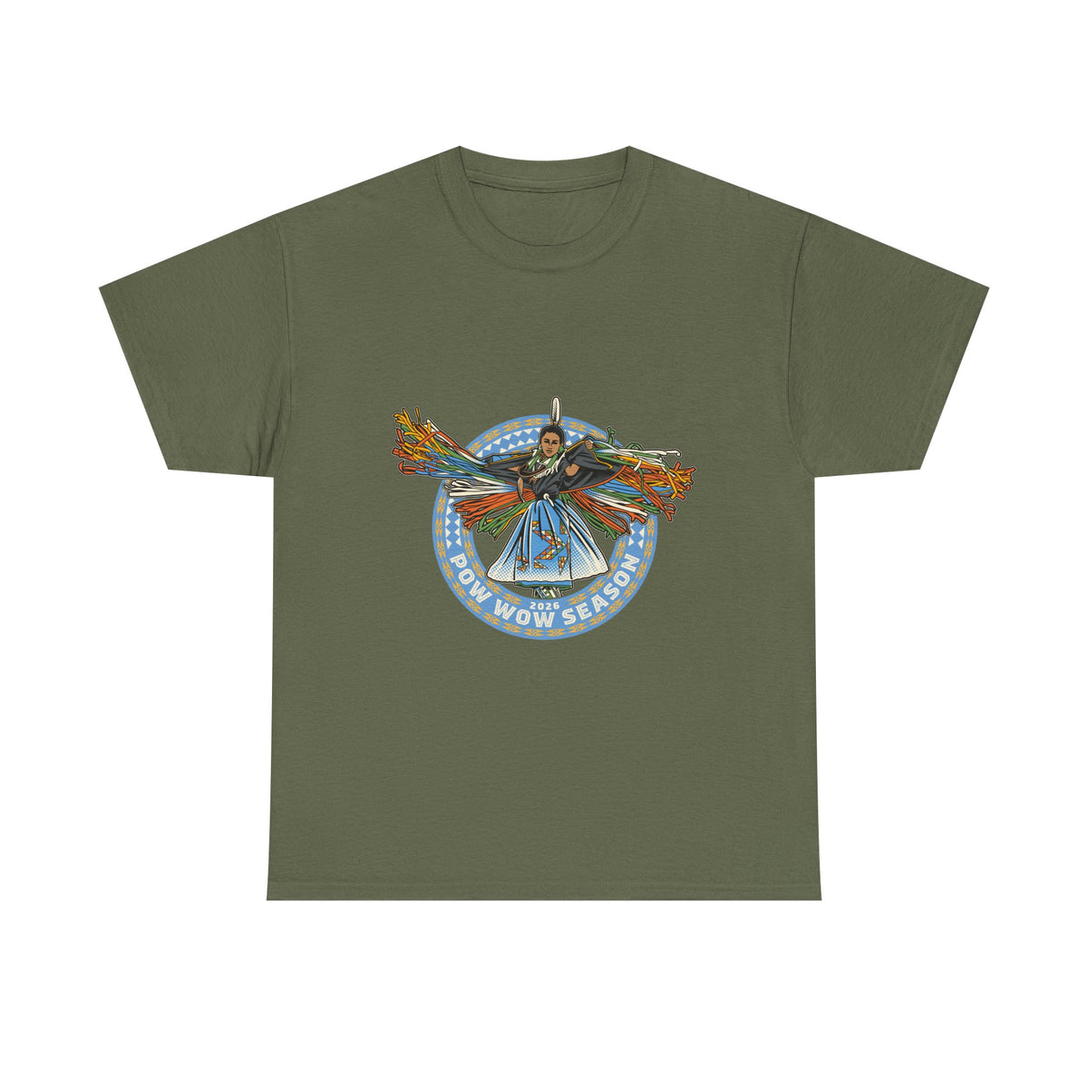 2026 Pow Wow Season Fancy Shawl T-Shirt