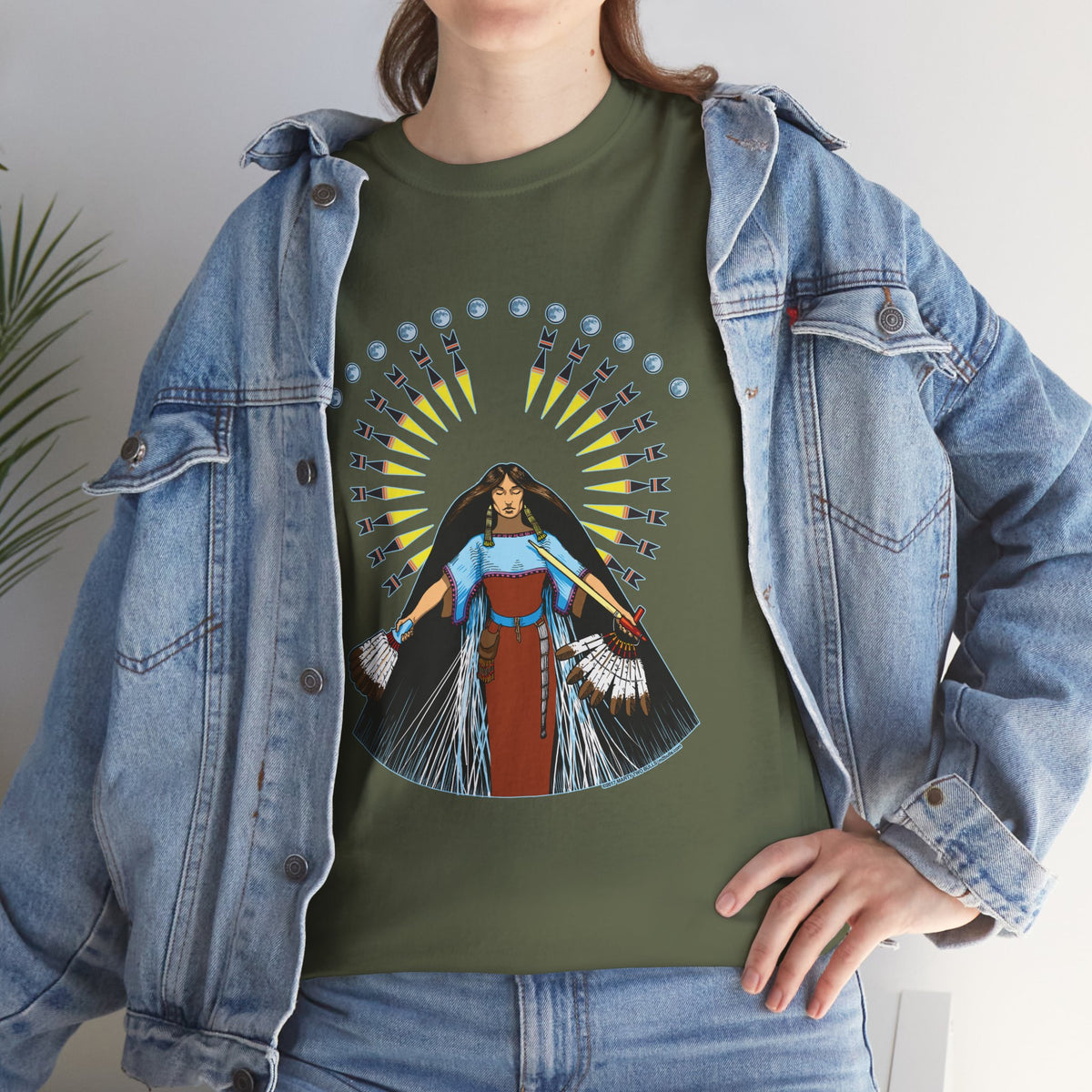 White Buffalo Calf Women T-Shirt