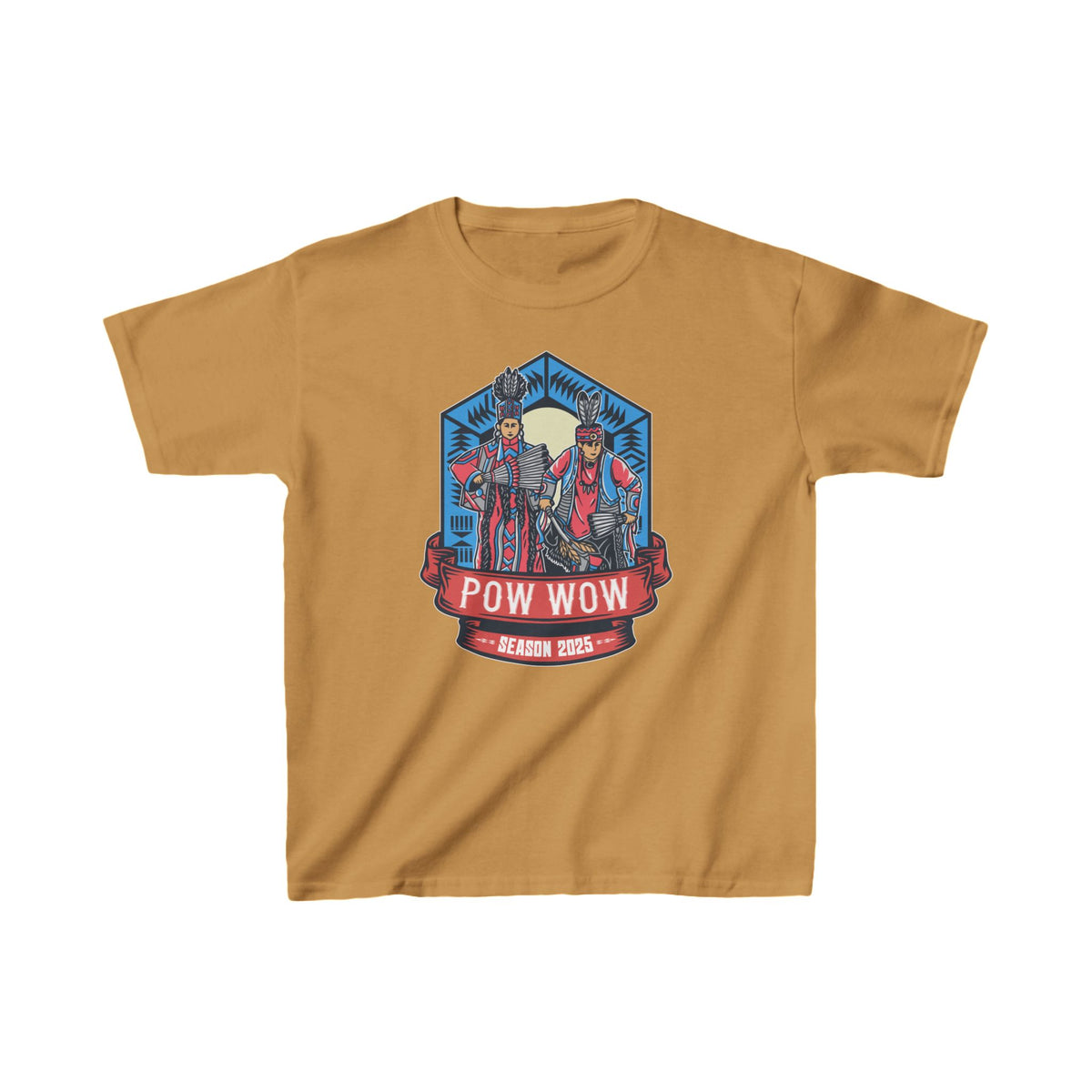 2025 Pow Wow Season - Kids Heavy Cotton™ Tee