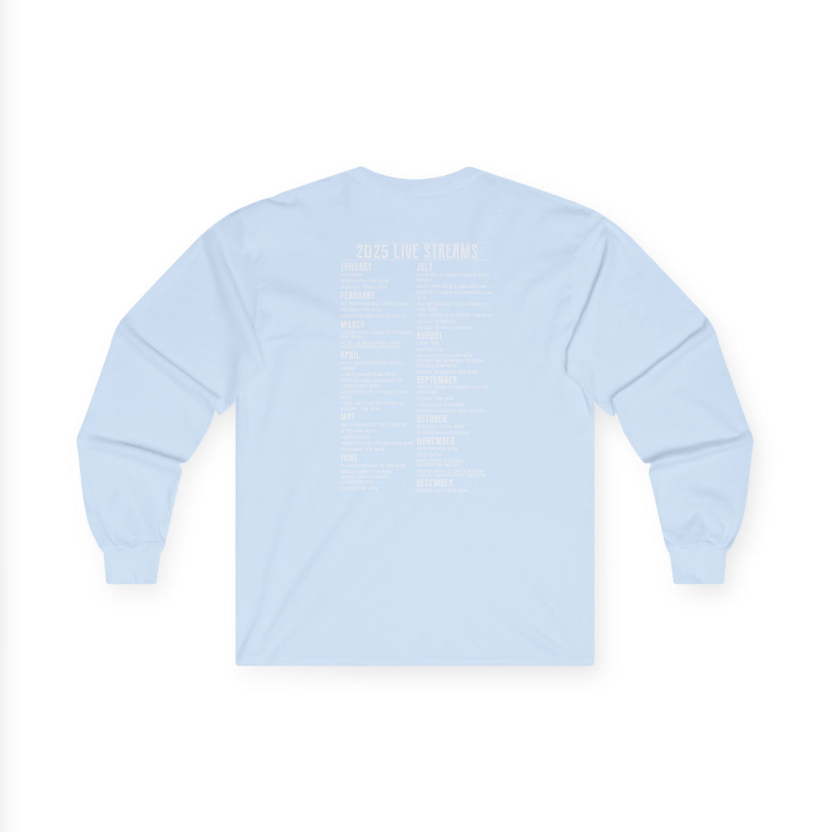 2025 Pow Wow Live Stream Tour Sweatshirt