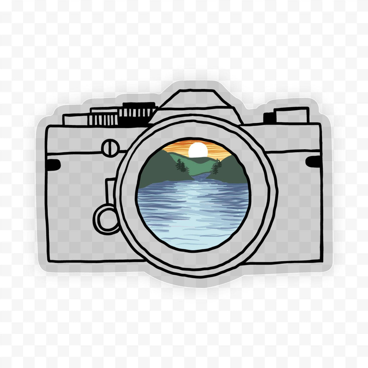 Camera Nature Sticker