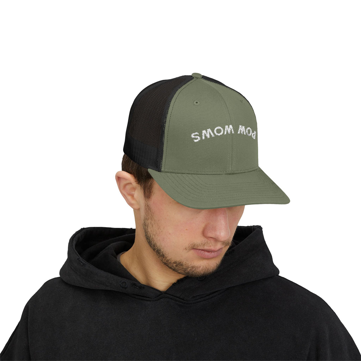 Pow Wows Upside Down Trucker Hat