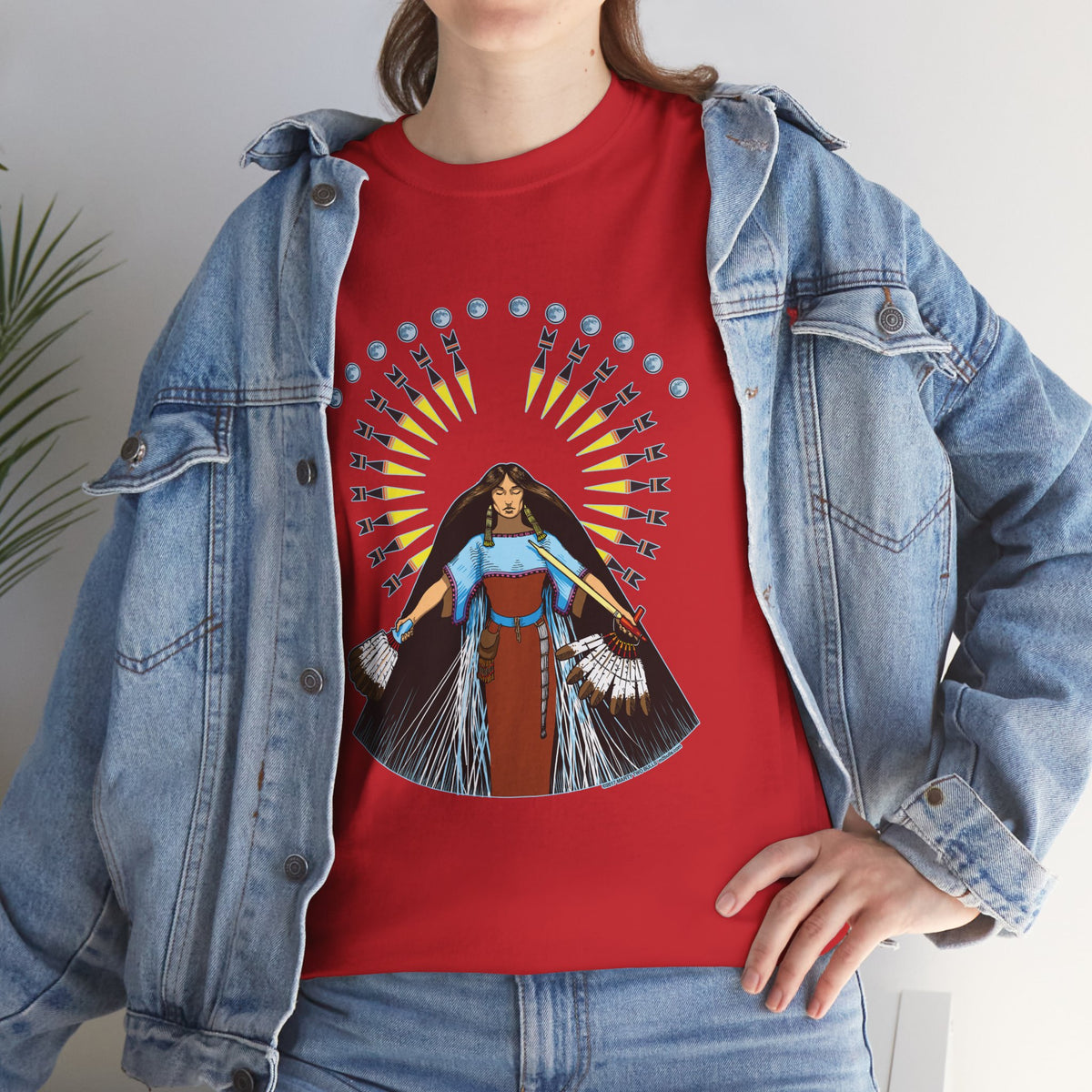 White Buffalo Calf Women T-Shirt
